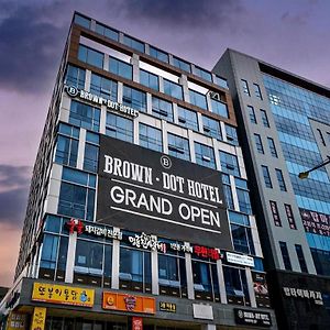 Wonju Brown Dot Hotel Corporate Business Exterior photo