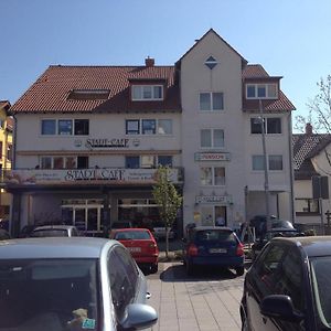 Stadtcafe Pension Grünstadt Exterior photo