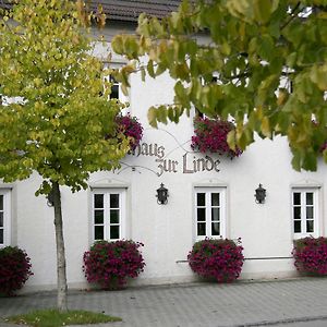 Hotel Gasthaus Zur Linde Hohenpolding Exterior photo