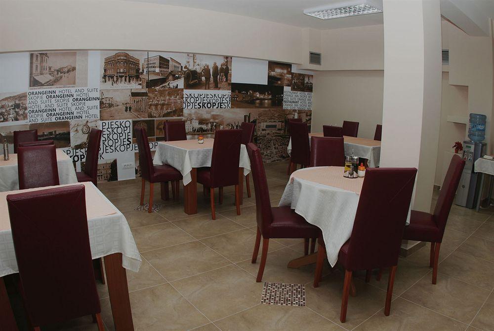 Hotel Orange Inn Skopje Restauracja zdjęcie