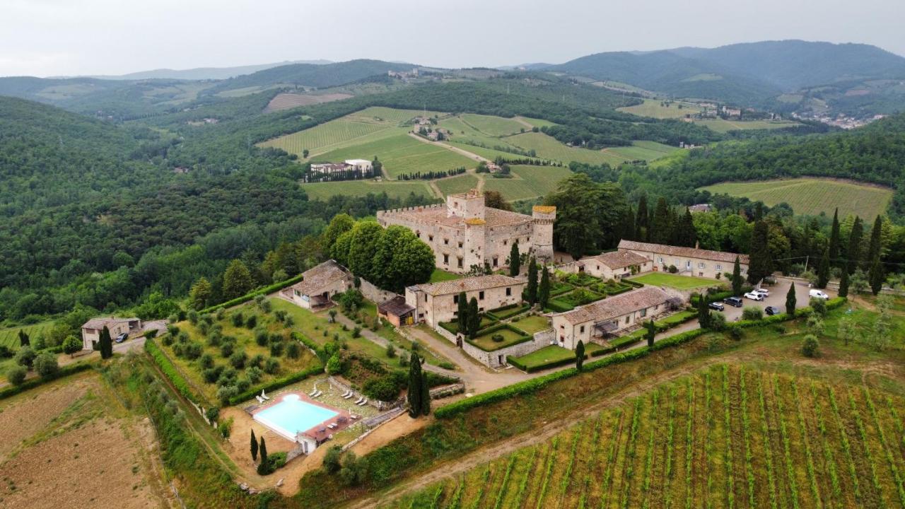 Castello Di Meleto Wine Destination - Camere In Castello E Appartamenti Gaiole in Chianti Zewnętrze zdjęcie