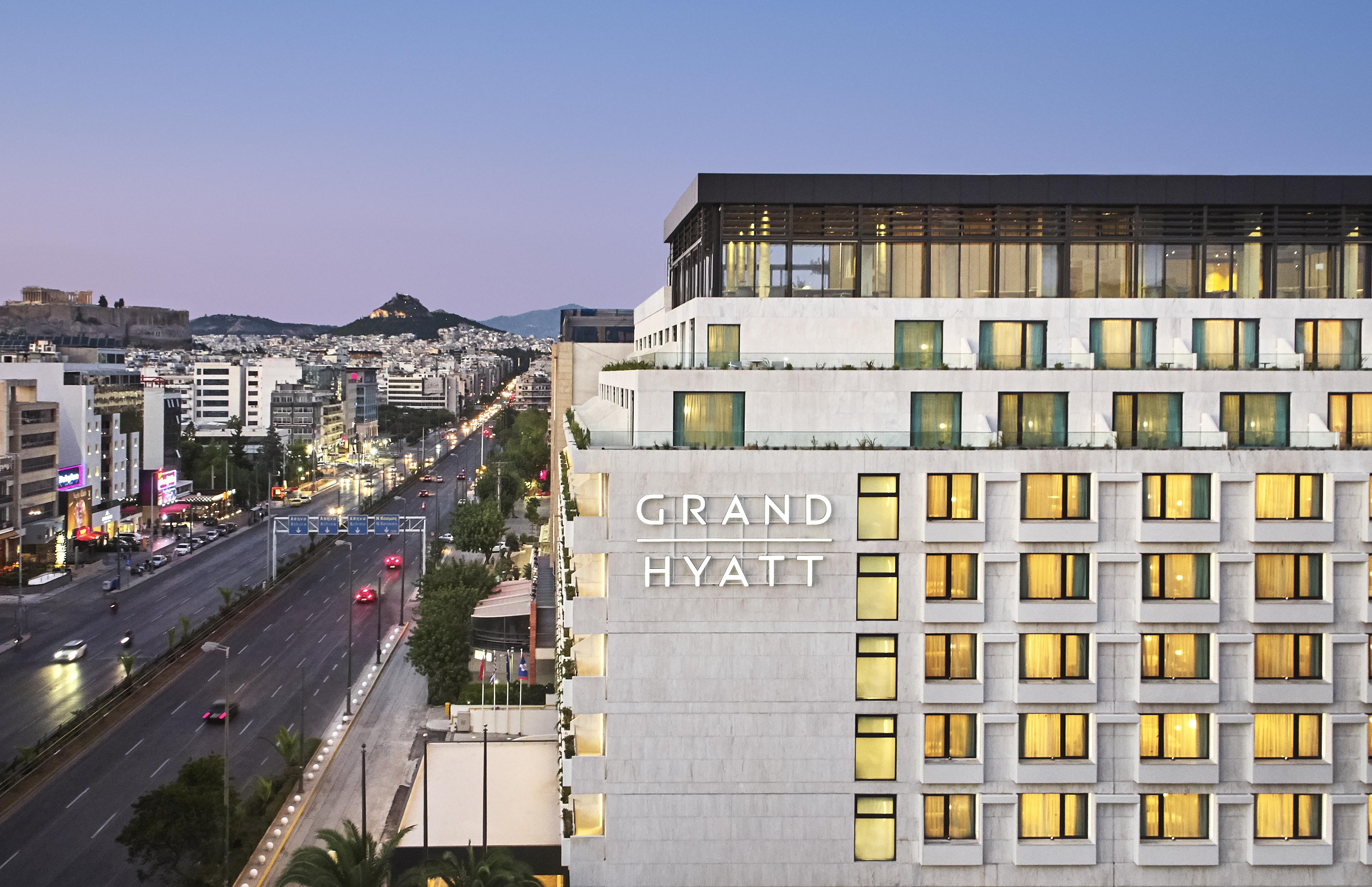 Hotel Grand Hyatt Ateny Zewnętrze zdjęcie