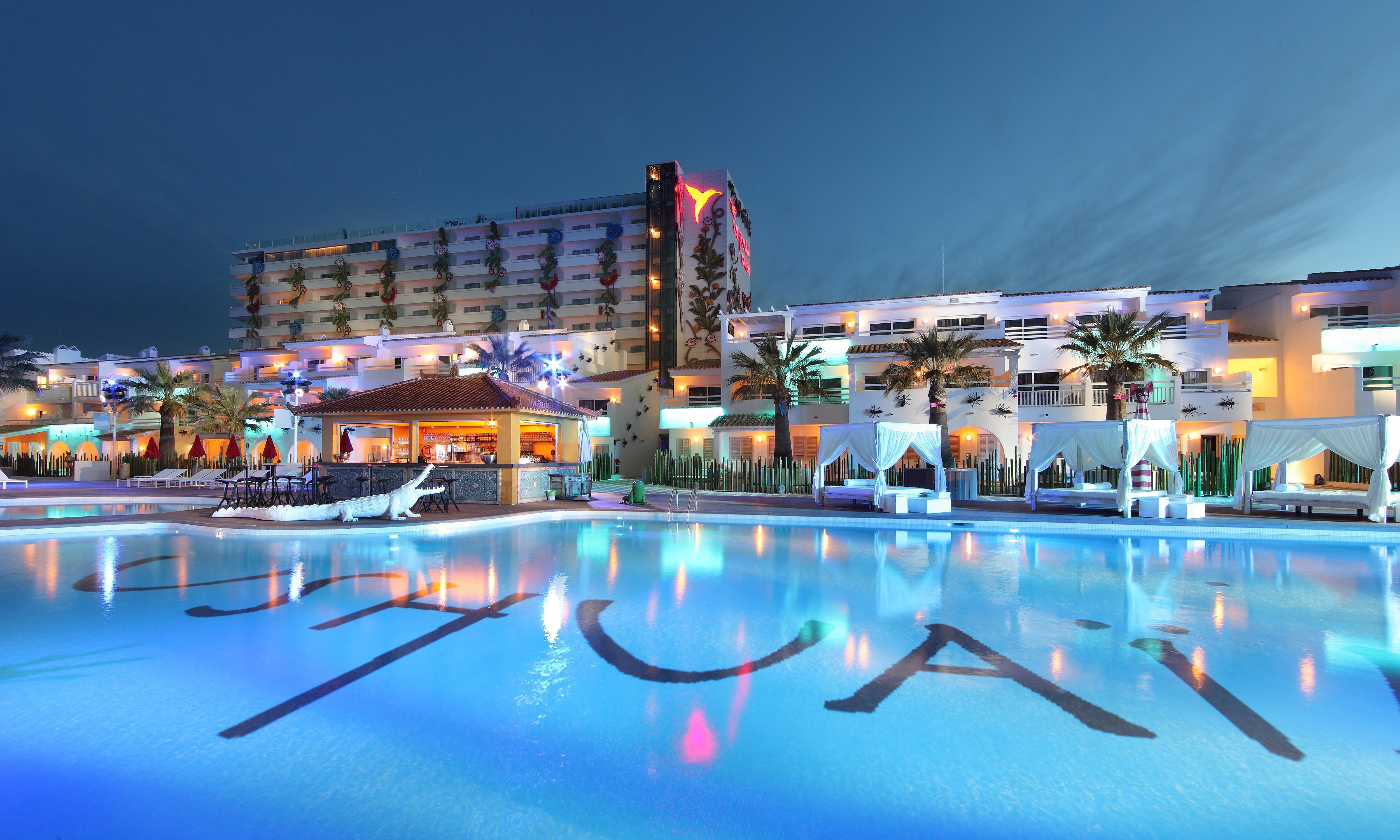 Ushuaia Ibiza Beach Hotel - Adults Only-Entrance To Ushuaia Club Included Playa d'en Bossa Zewnętrze zdjęcie