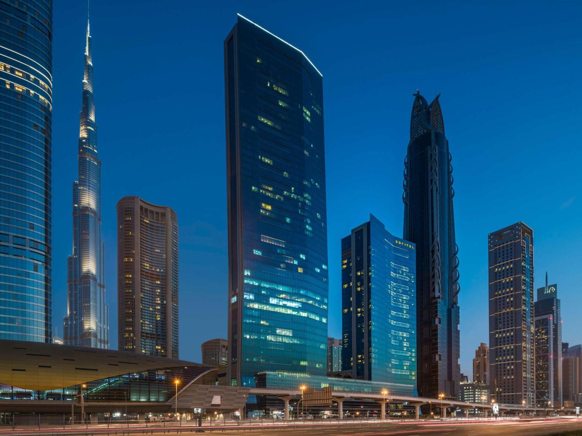 Hotel Sofitel Dubai Downtown Zewnętrze zdjęcie