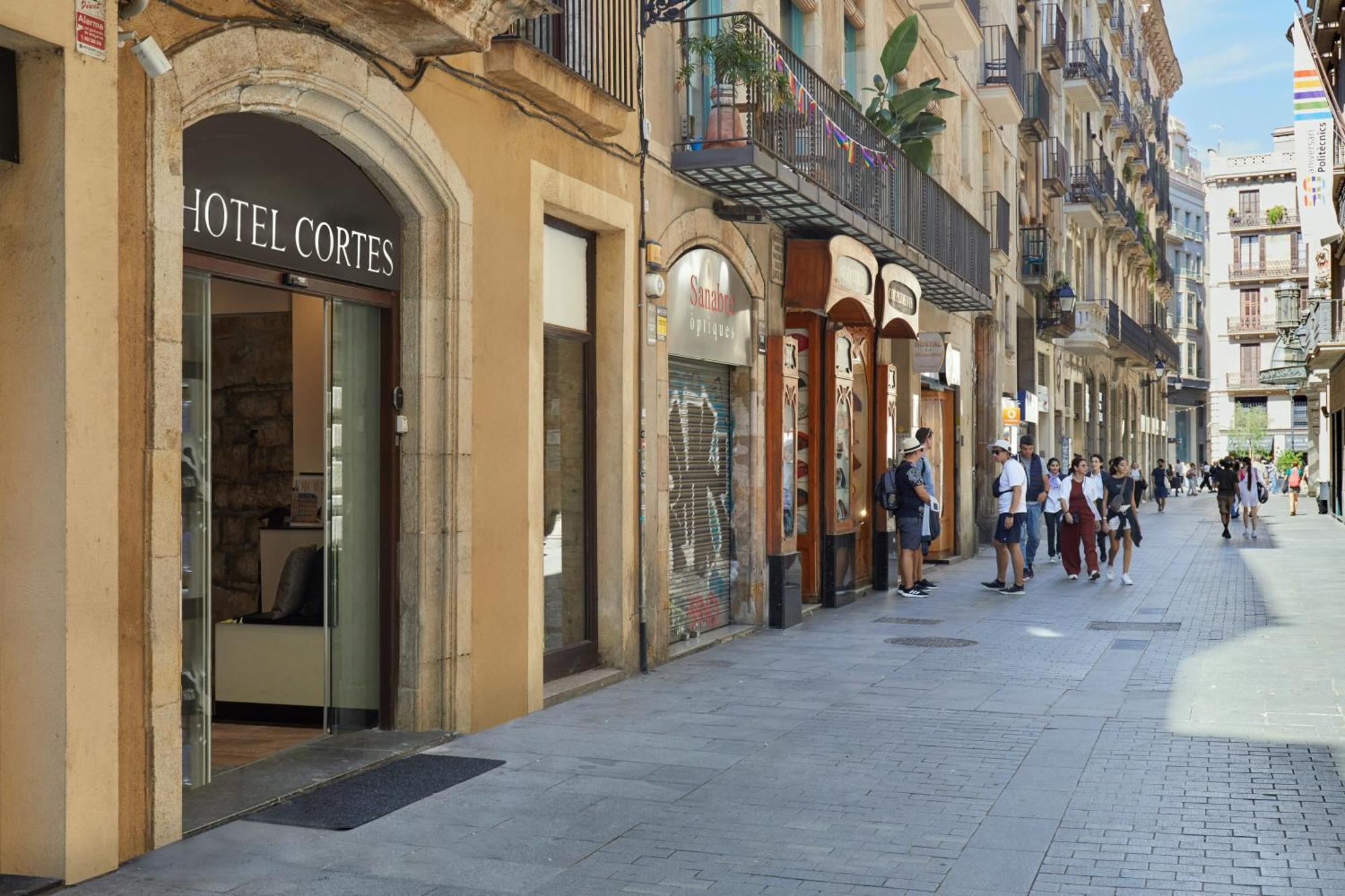 Hotel Cortes Rambla Barcelona Zewnętrze zdjęcie