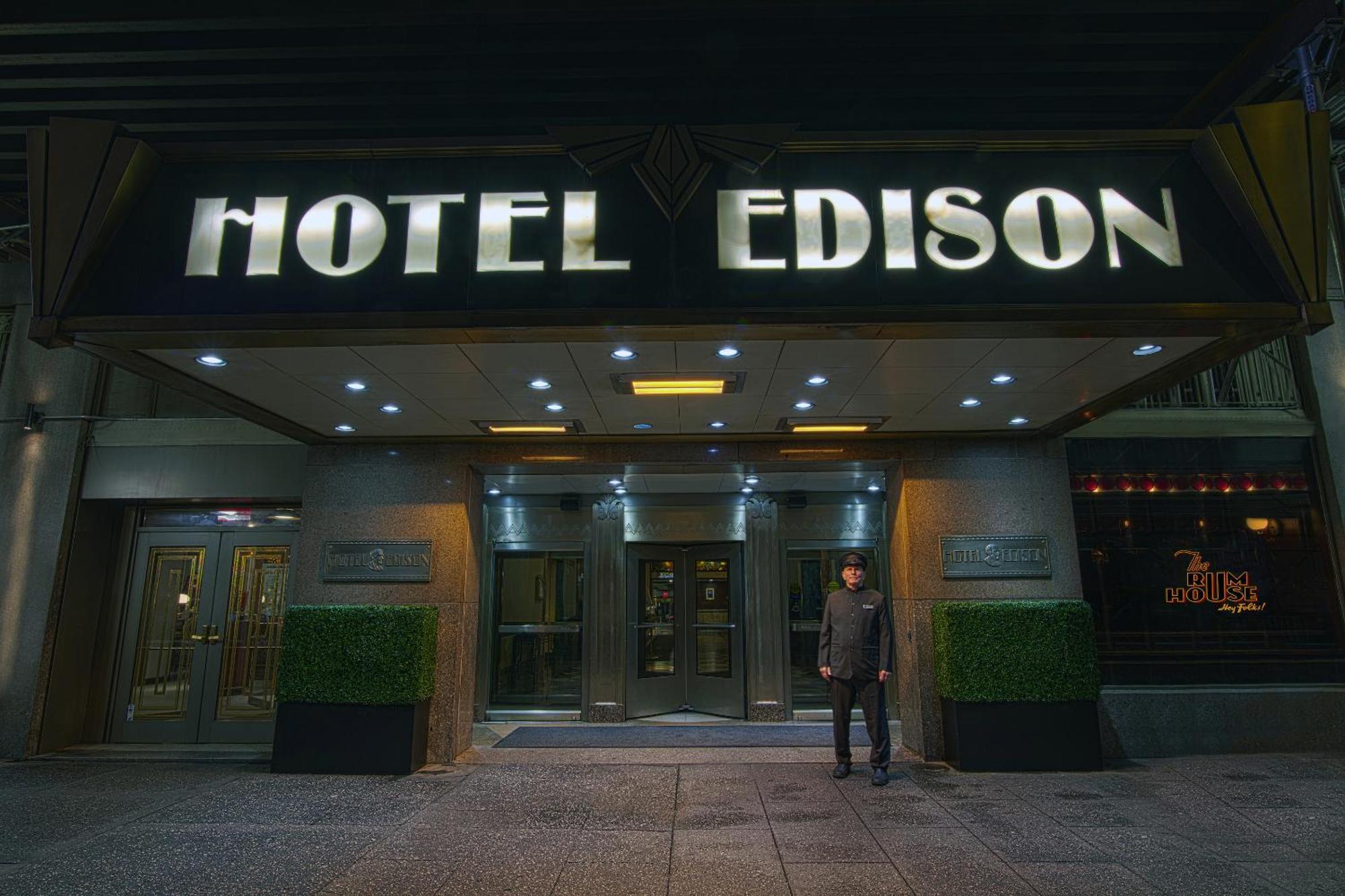 Hotel Edison Times Square Nowy Jork Zewnętrze zdjęcie
