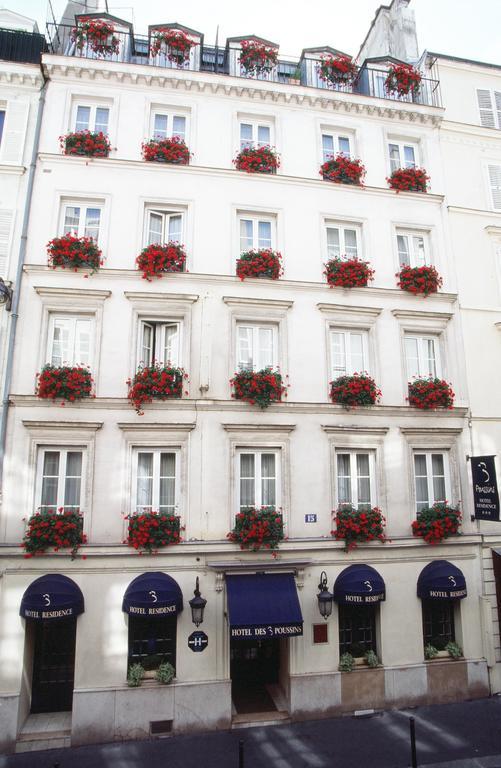 Hotel Des 3 Poussins Paryż Zewnętrze zdjęcie