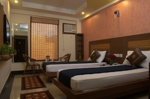 Hotel Grand Plaza - Pahar Gunj Nowe Delhi Zewnętrze zdjęcie
