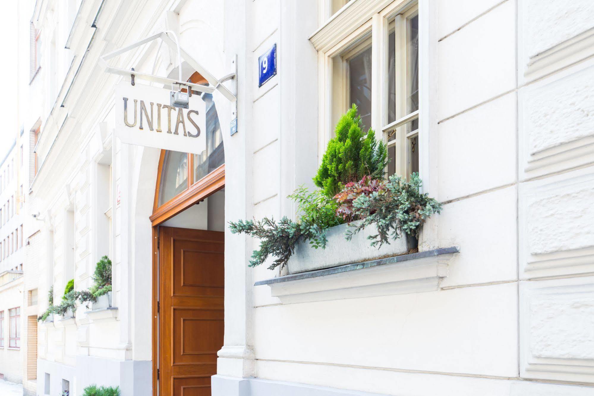 Unitas Hotel Praga Zewnętrze zdjęcie