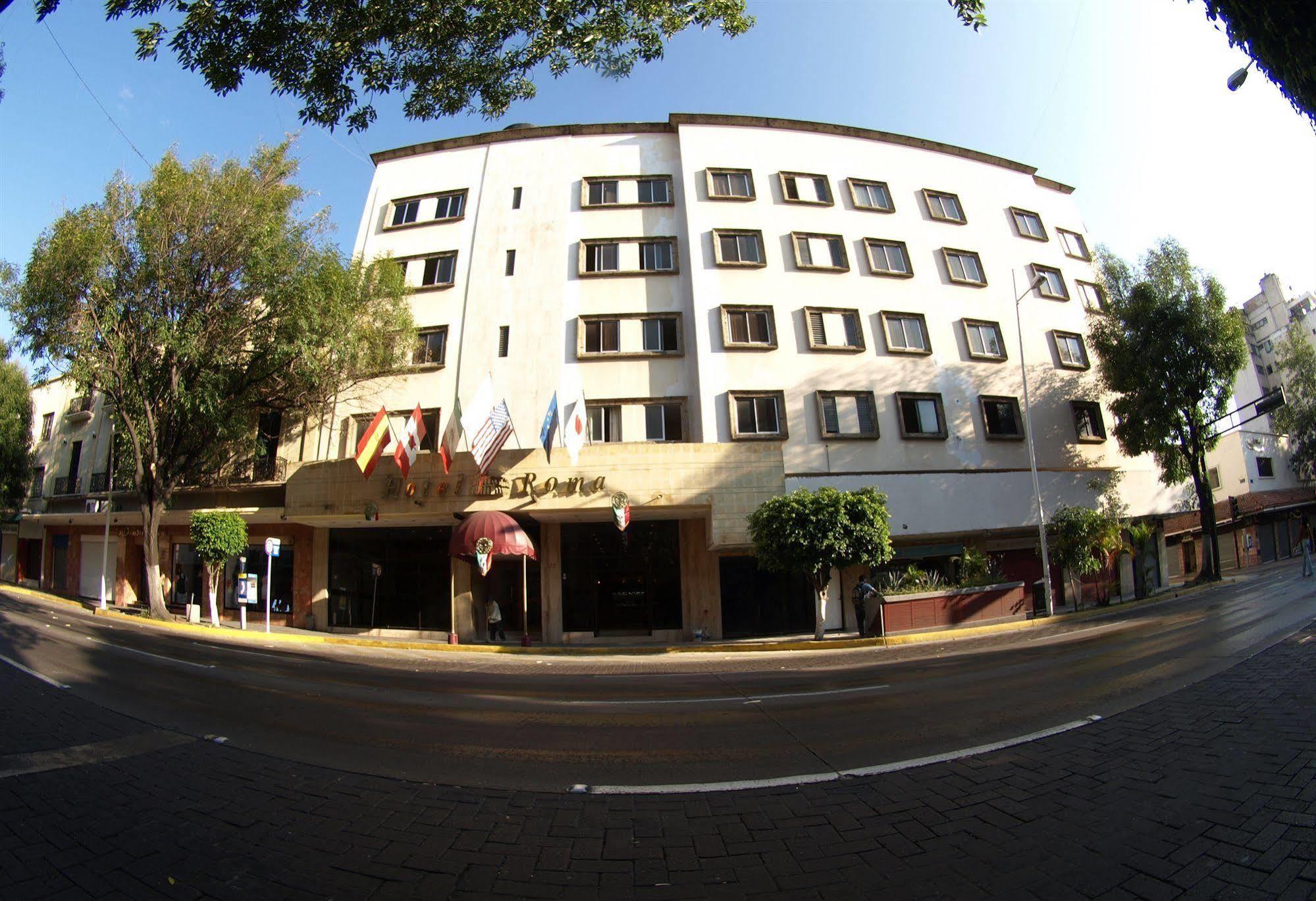Hotel Roma Guadalajara in downtown Zewnętrze zdjęcie