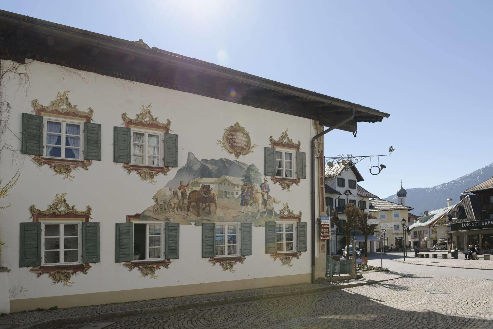 Hotel Alte Post Oberammergau Zewnętrze zdjęcie