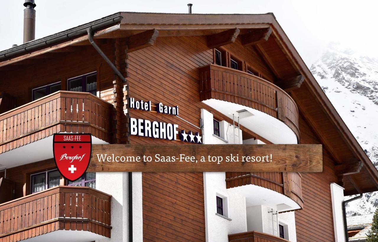 Bed and Breakfast Berghof Garni - The Dom Collection Saas-Fee Zewnętrze zdjęcie
