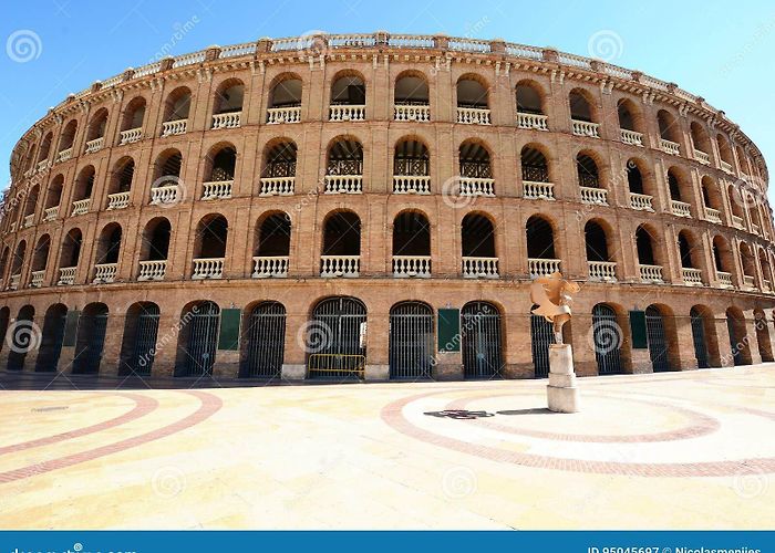 Valencia Bullring Bullring Arena Plaza De Toros in Valencia. Stock Image - Image of ... photo