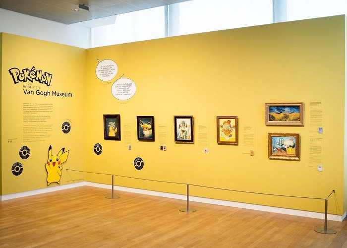 Van Gogh Museum Pokémon teams up with Van Gogh Museum in Amsterdam | CNN photo