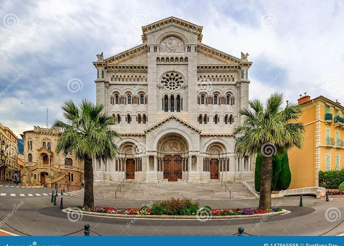 Saint Nicholas Cathedral View of Saint Nicholas Cathedral in Monaco Ville, Monte Carlo ... photo
