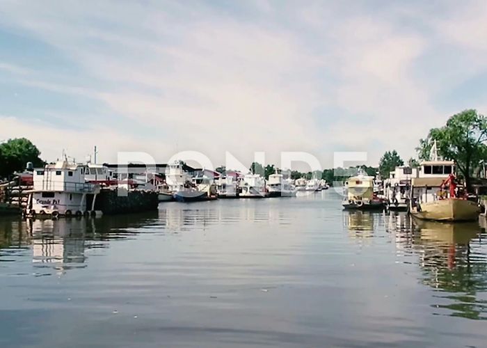 Puerto Tigre Puerto de Frutos in Tigre City, Buenos A... | Stock Video | Pond5 photo
