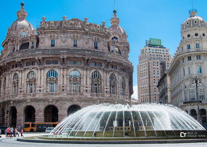 Piazza De Ferrari Genoa. Piazza De Ferrari photo