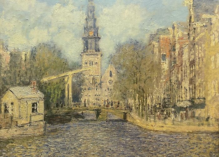 Southern Church DS After Claude Monet (French 1840-1926): 'The Southern Church in ... photo