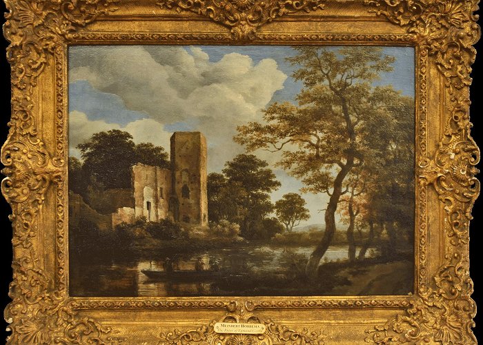 Ruines Castle Egmond Meindert Hobbema — Rafael Gallery photo