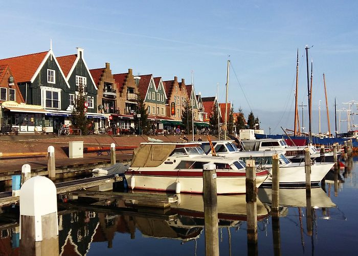 Harbour of Volendam A Prosperous Dutch Village Hopes For A Right-Wing 'Bit Of ... photo