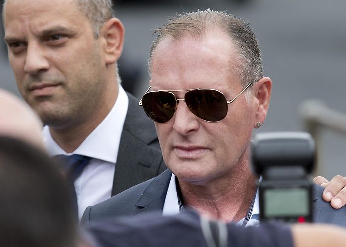 Stevenage Magistrates Court Paul Gascoigne under police investigation after allegedly making ... photo