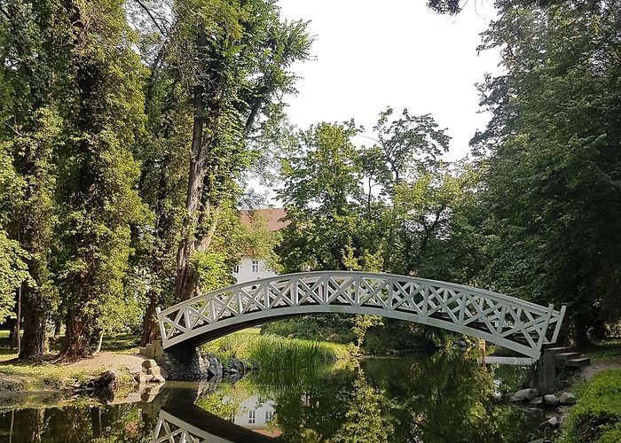 Teufelsbrücke Guided walks through castle grounds Blankensee, Fläming, Blankensee photo