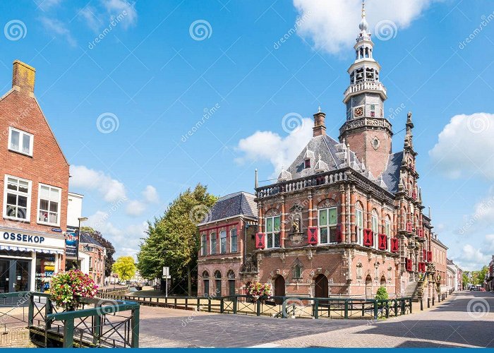 Stadhuis Bolsward Town Hall of Bolsward in Friesland, Netherlands Editorial ... photo