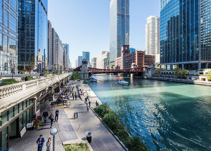 Chicago Riverwalk Chicago Riverwalk | Buildings of Chicago | Chicago Architecture Center photo