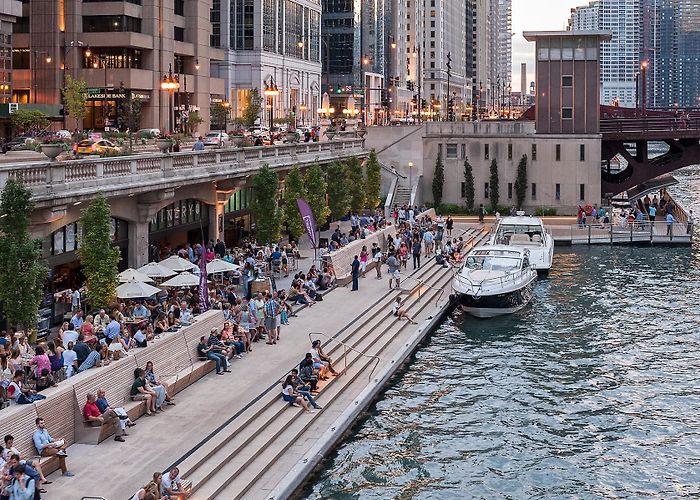 Chicago Riverwalk Chicago Riverwalk – Sasaki photo