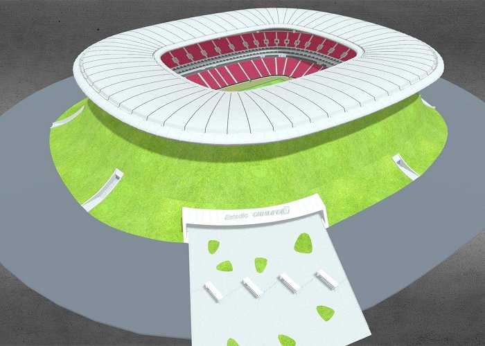 Estadio Akron Estadio Akron Stadium Mexico - 3D model by nuralam018 (@nuralam018 ... photo