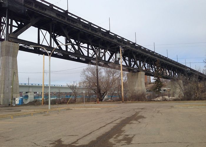 The Great Divide Waterfall City turns off taps on High Level Bridge waterfall - Edmonton ... photo