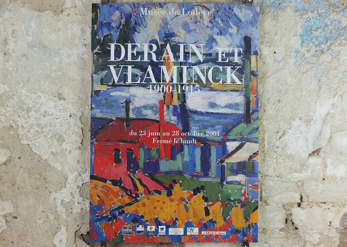 Musée de Lodève 2001 Maurice De Vlaminck Poster, Derain & Vlaminck, les Bateaux ... photo