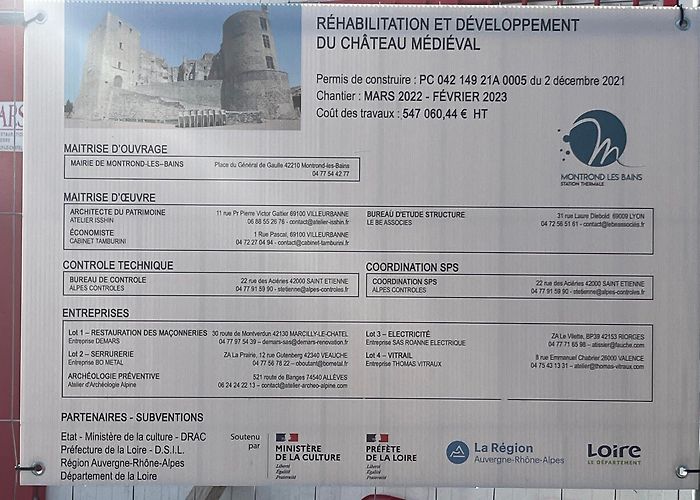 Musée du Château de Montrond les Bains PLATFORM: Reimagining Heritage at a French Château photo