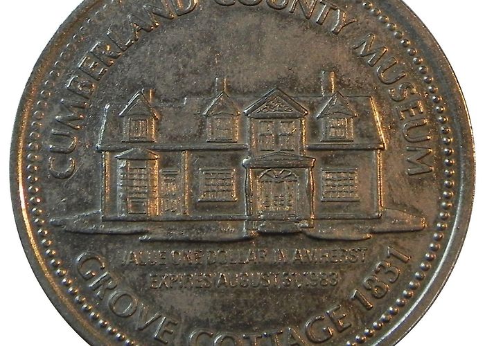 Cumberland County Museum 1 Dollar - Amherst, Nova Scotia - Canada – Numista photo