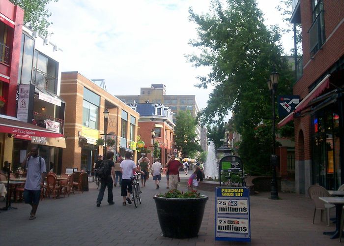 Rue Prince Arthur rue Prince Arthur, Montreal. | Prince arthur, Montreal, Street view photo