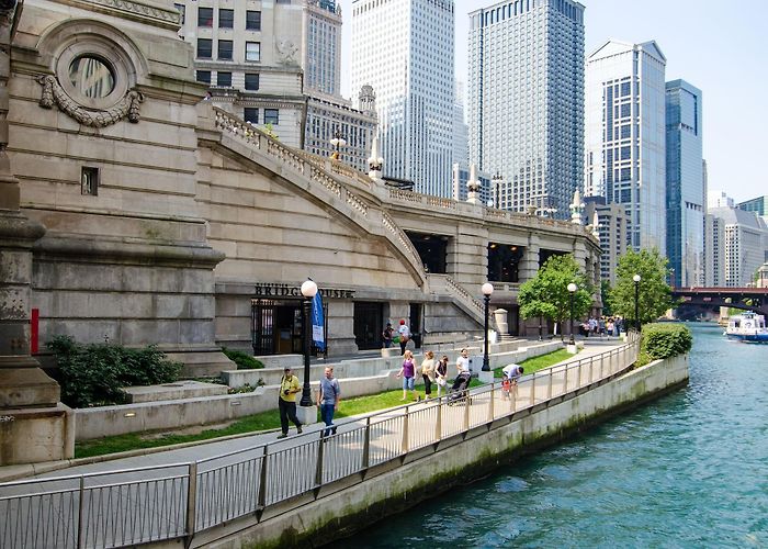 Chicago Riverwalk Chicago Riverwalk | Buildings of Chicago | Chicago Architecture Center photo