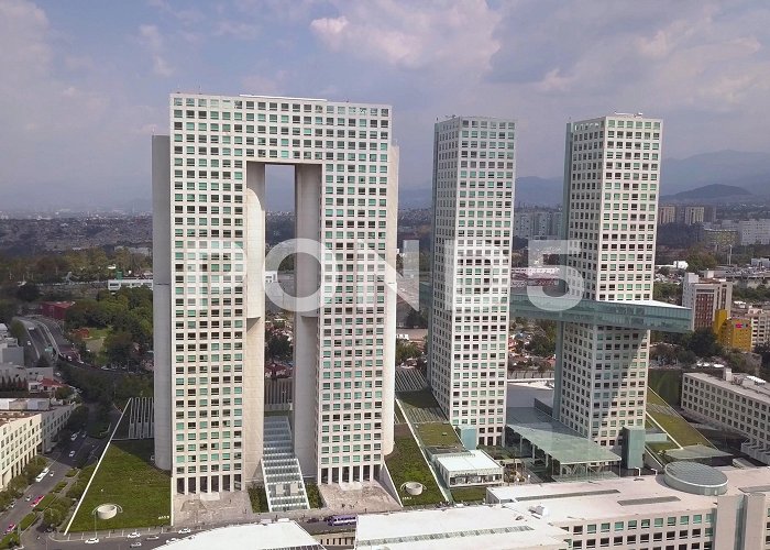 Arcos Bosques Tower Mexico City buildings - Arcos Bosques | Stock Video | Pond5 photo