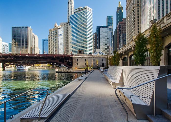 Chicago Riverwalk Chicago Riverwalk | Buildings of Chicago | Chicago Architecture Center photo