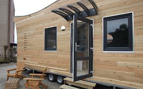 Tiny Wave Tiny House Auf Dem Campingplatz Strandgut Cuxhaven Exterior photo