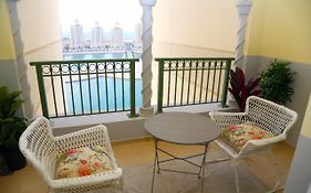 Beachfront Luxury Apartment-Pearl Island شقه مطله على الشاطئ بجزيرة اللؤلؤه Ad-Dauha Exterior photo