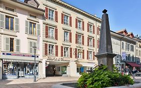 Hotel De La Couronne Morges Exterior photo