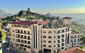 Hotel Panorama Kruje View On The Castle And The Old Town Exterior photo