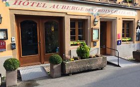 Hotel Auberge Des Trois Chateaux Eguisheim Exterior photo