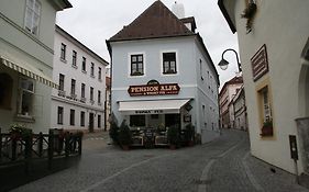 Hotel Pension Alfa & Whisky Pub Tabor Exterior photo