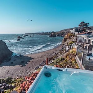 Seamist Beach Cottage, Private Beach & Ocean Views Bodega Bay Exterior photo