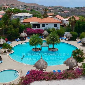 Tropical Bungalow In Seru Coral Resort Curacao With Beautiful Gardens, Privacy And Large Pool Willemstad Exterior photo