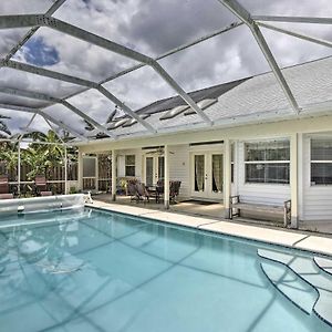 Willa Cocoa Beach Paradise Screened Pool, Patio And Games Merritt Island Exterior photo