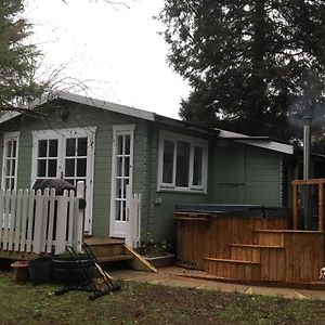 Willa Woodland Cabin With Private Wood-Fired Hot-Tub Farnham  Exterior photo