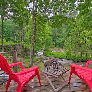 Willa The Mill River Cabin With Fireplace And River View! Exterior photo