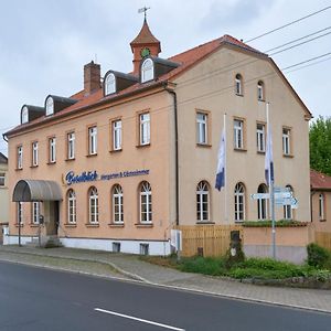 Hotel Boselblick Gaestezimmer & Biergarten Sörnewitz Exterior photo